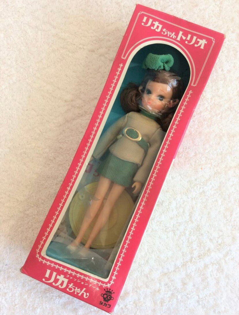 リカちゃんトリオ リカちゃん人形 ベレーとスーツ