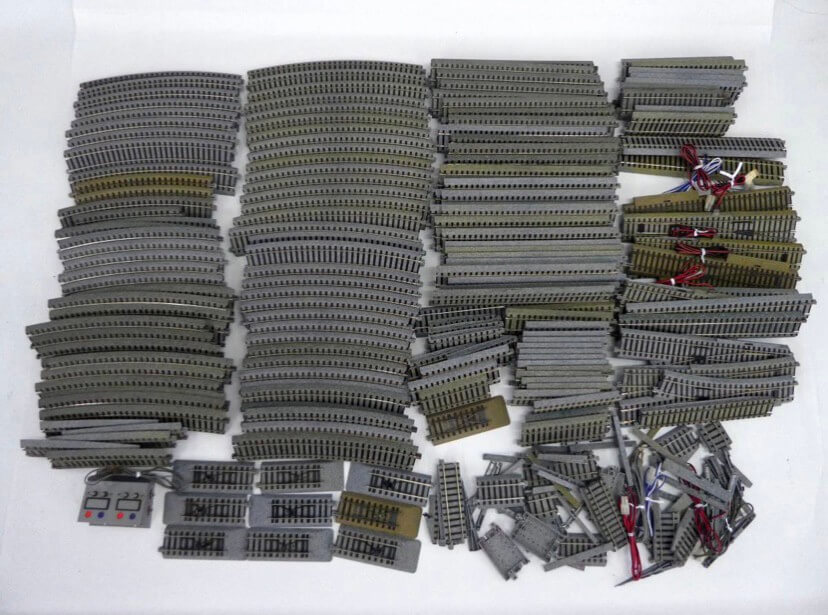 HOゲージ  レール路線まとめ 直線 曲線 ポイント車止め 他