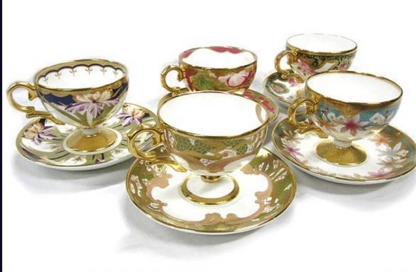 ノリタケ 和花コレクション コーヒーカップ＆ソーサー 5客セット